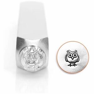 ImpressArt Metal Design Stamp Hootie Owl 6mm